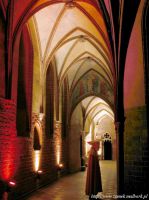 Malbork Castle 31 The High Castle the sightseeing by night